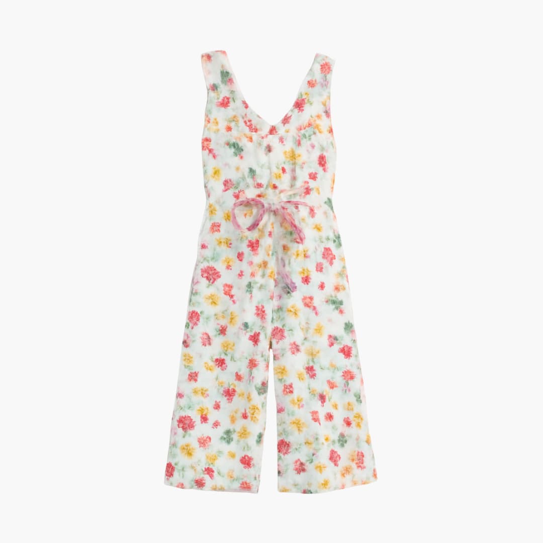 V-Ausschnitt Jumpsuit