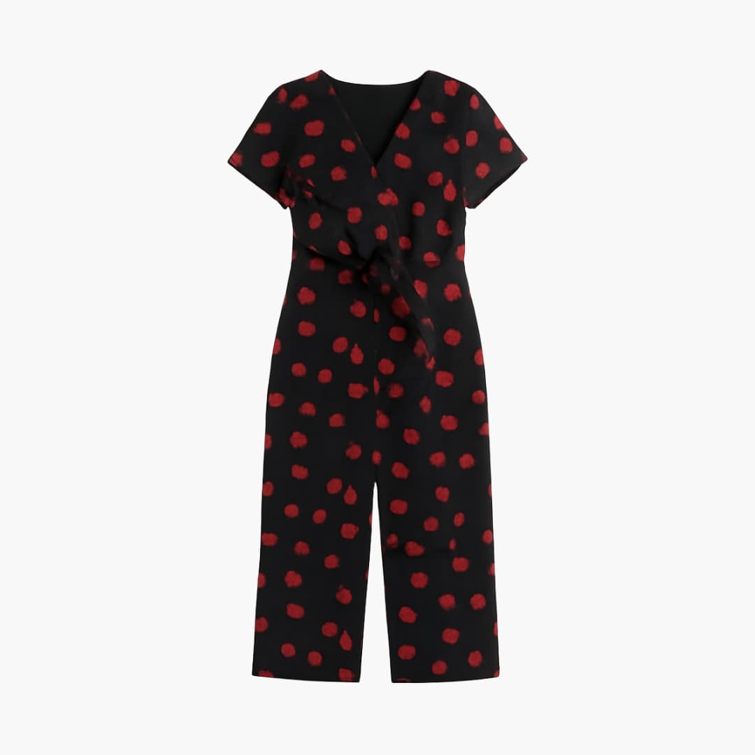 Kurzärmeliger Jumpsuit