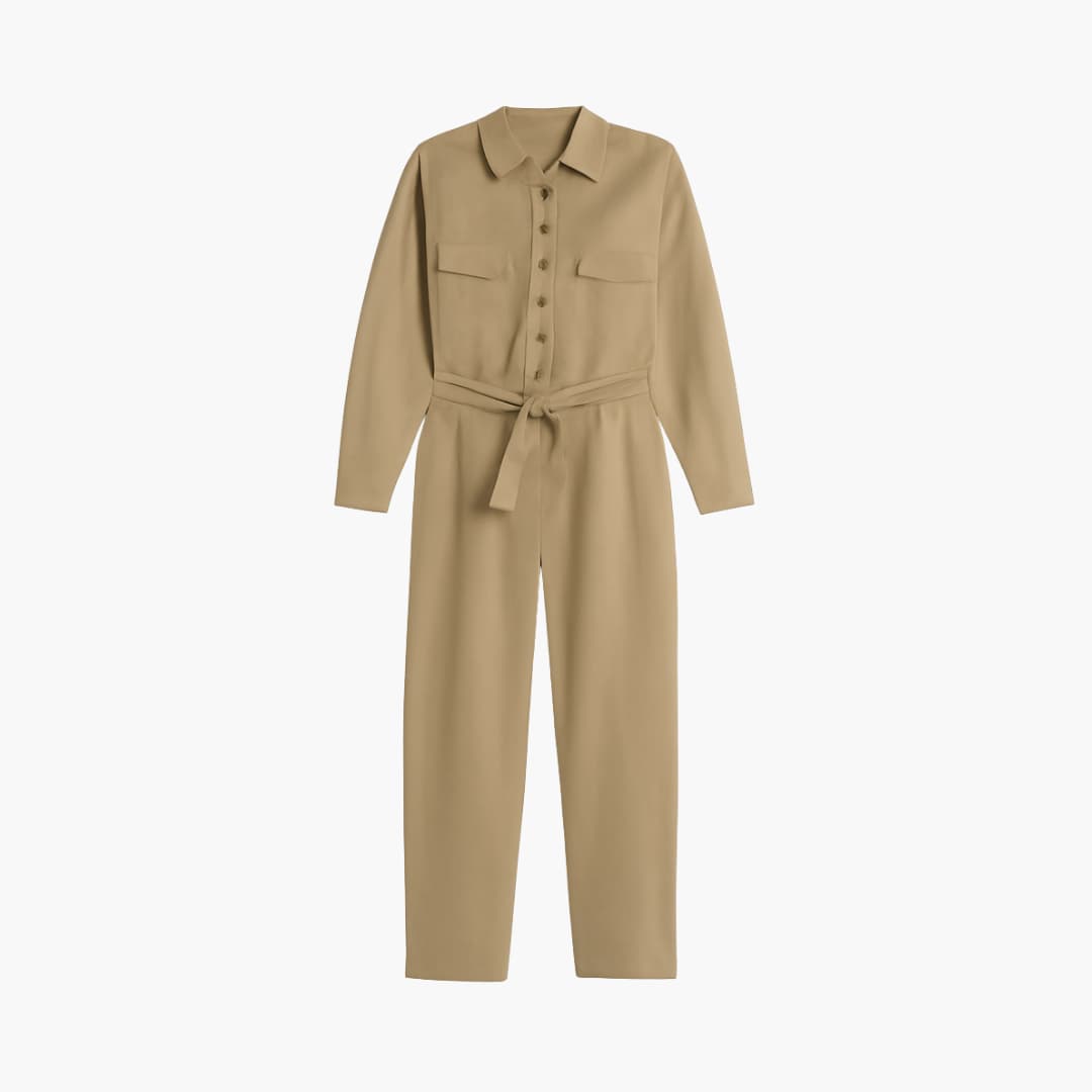 Langärmeliger Jumpsuit