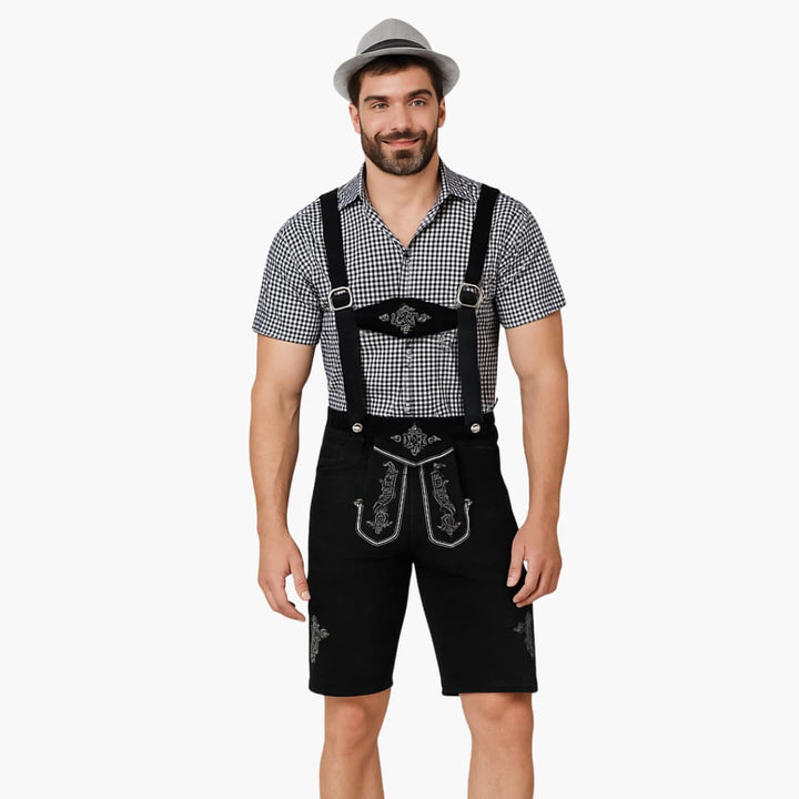 Traditionelle Lederhose für Herren - Oktoberfest 2025