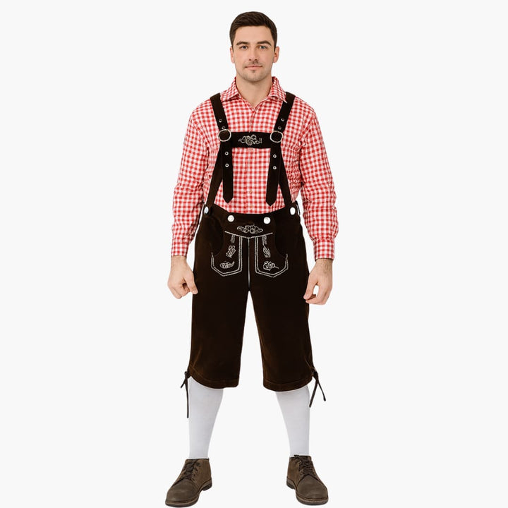 Besticktes Trachten Outfit mit Hemd für Herren - Oktoberfest 2025
