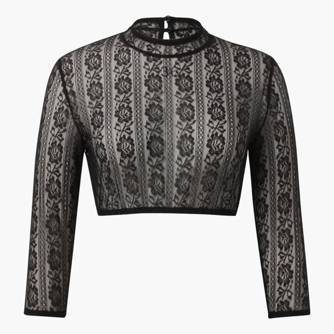 Traditionelle Dirndl Bluse für Damen - Oktoberfest 2025