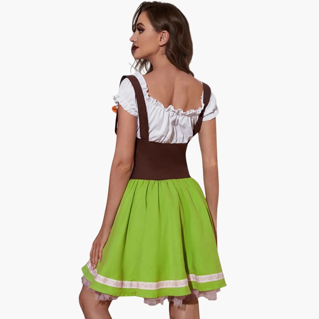 Klassisches Dirndl kleid für Damen - Oktoberfest 2025