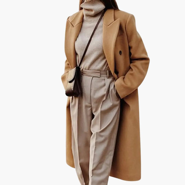 Doppelreihiger Trenchcoat für Damen