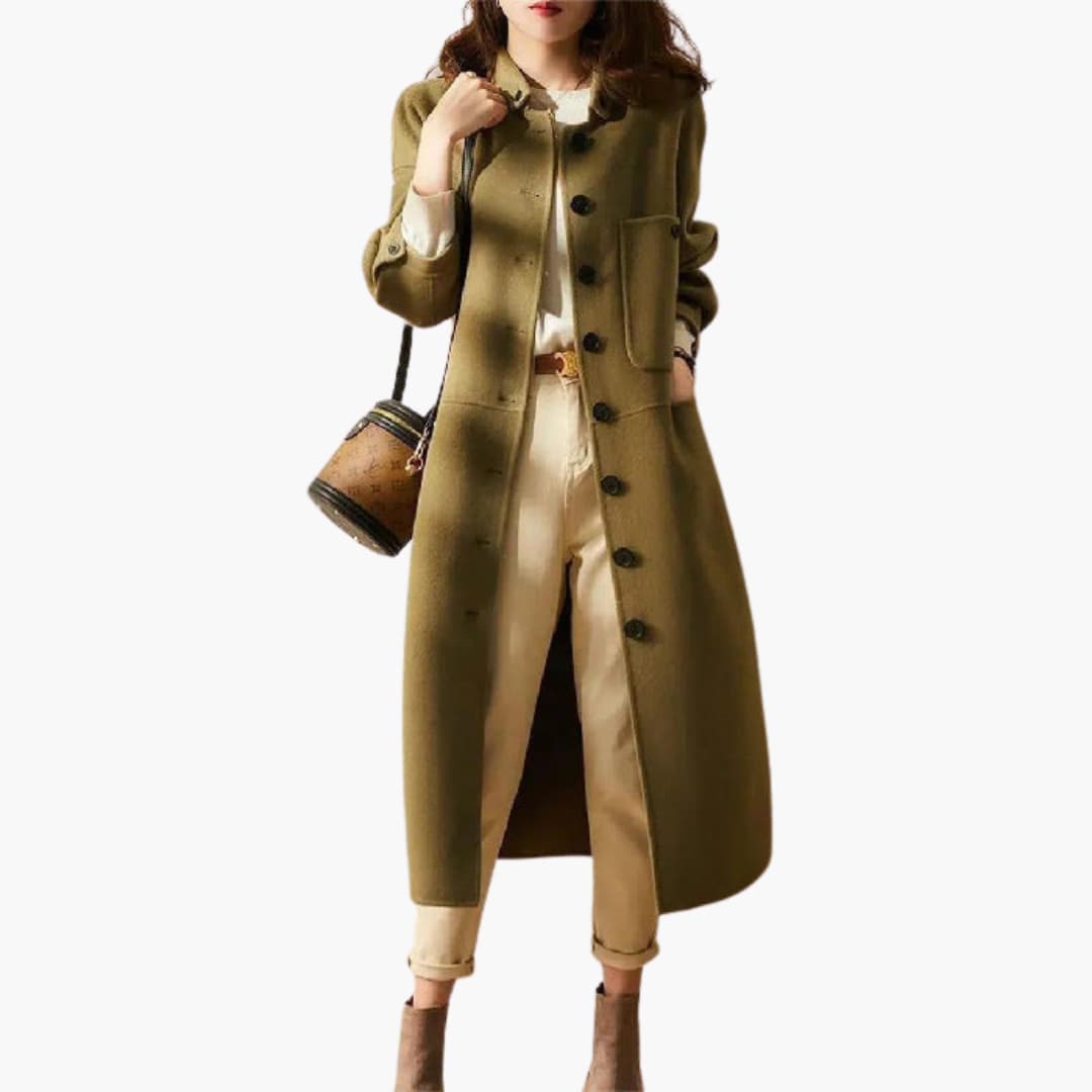 Langer Trenchcoat für Damen