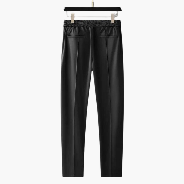 Zweiteiler Set für Herren – Kurzarmshirt mit Stoffhose