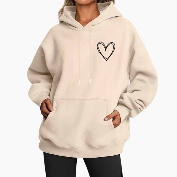 Bequemer Hoodie für jeden Tag für Damen - SchmiedeMode