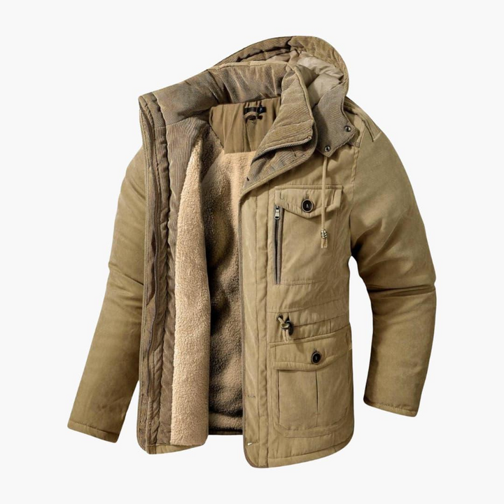 Winddichte Jacke für Herren – Bequem & Stilvoll für Kaltwetter