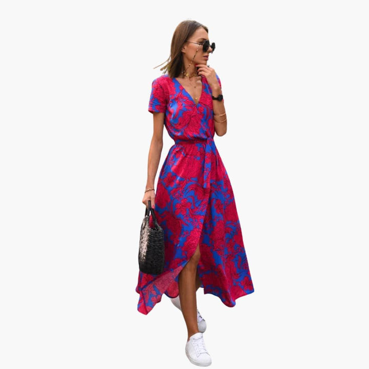 Schickes leichtes Midikleid für Damen - SchmiedeMode