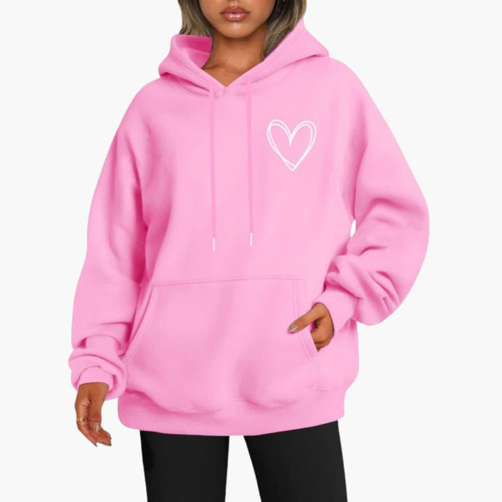 Bequemer Hoodie für jeden Tag für Damen - SchmiedeMode