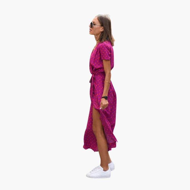 Schickes leichtes Midikleid für Damen - SchmiedeMode