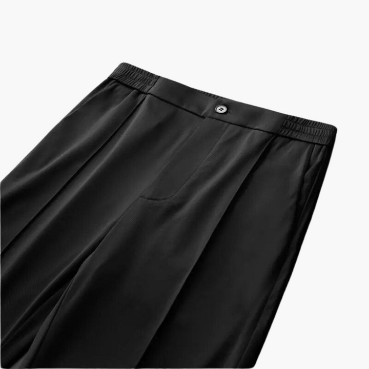 Zweiteiler Set für Herren – Kurzarmshirt mit Stoffhose