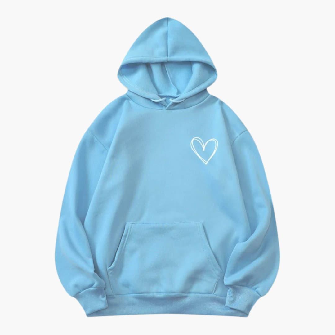 Bequemer Hoodie für jeden Tag für Damen - SchmiedeMode