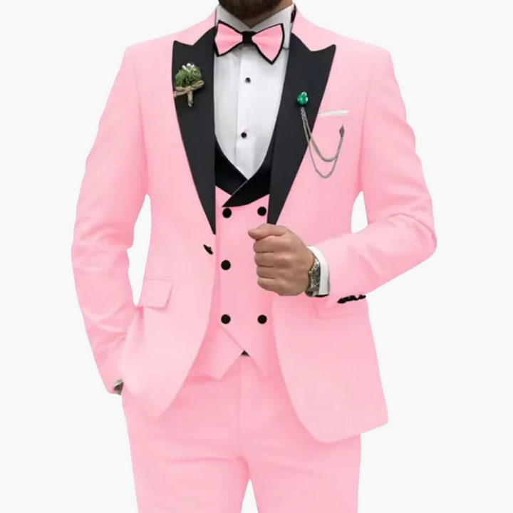 Stylisher Slim Fit Anzug - moderner Look für Herren zur Hochzeit