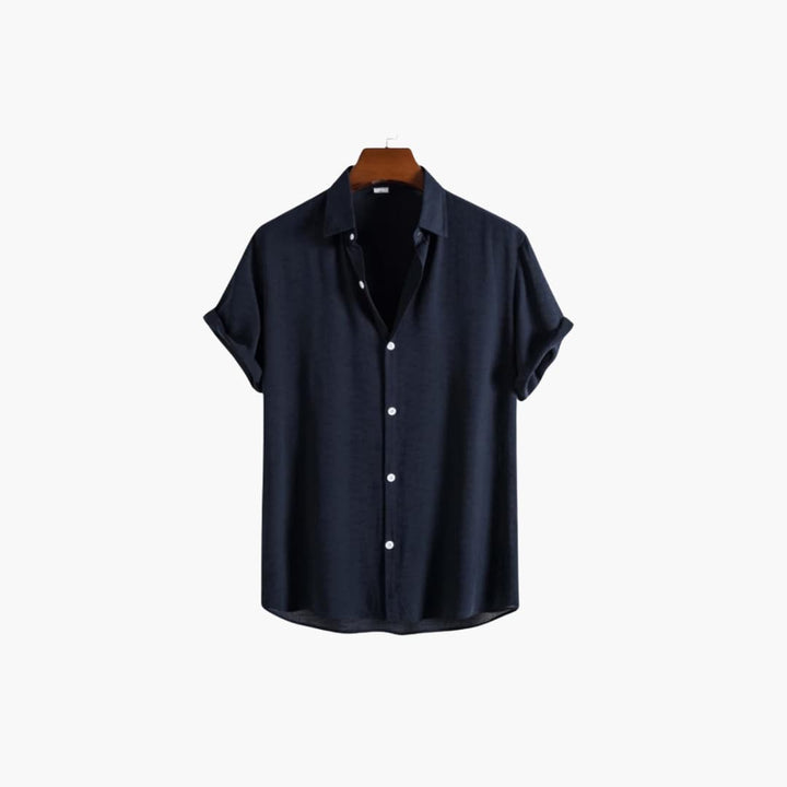 Herren Sommer Schlafanzug Set mit Kurzarmhemd und langer Hose