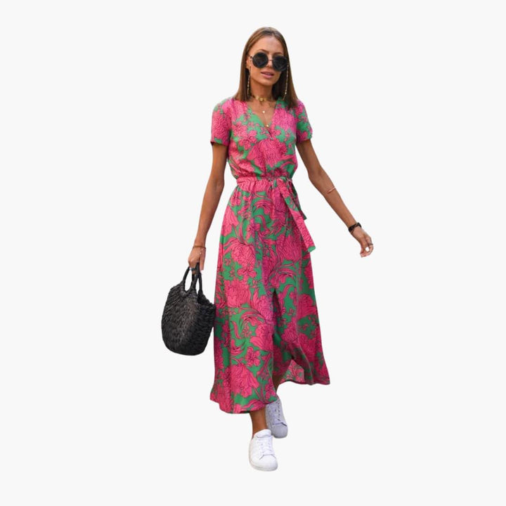 Schickes leichtes Midikleid für Damen - SchmiedeMode