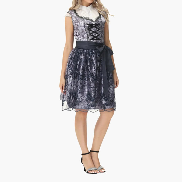 Festliches Dirndl kleid für Damen - Oktoberfest 2025