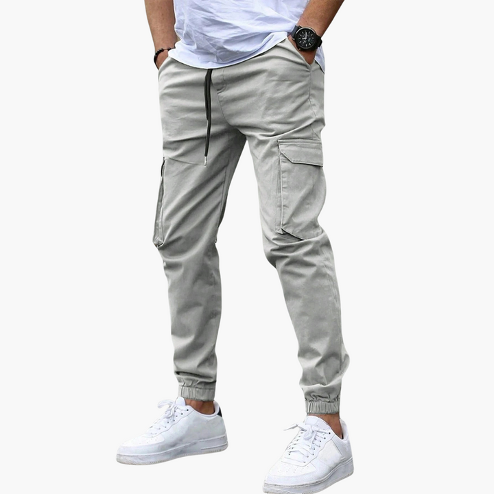 Relaxte Cargo Joggerhose - Für Herren mit Taschen & Stil