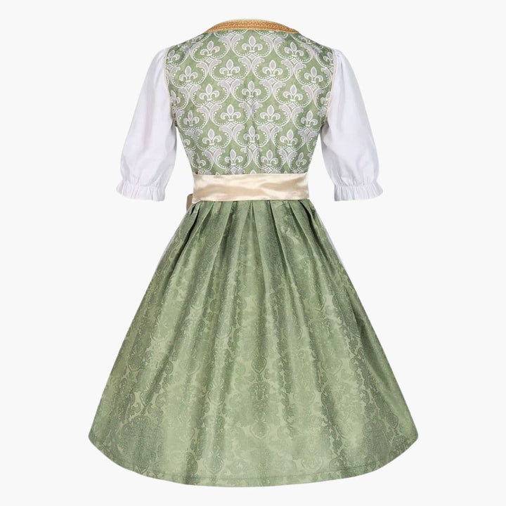 Schnürmieder Dirndl kleid für Damen - Oktoberfest 2025