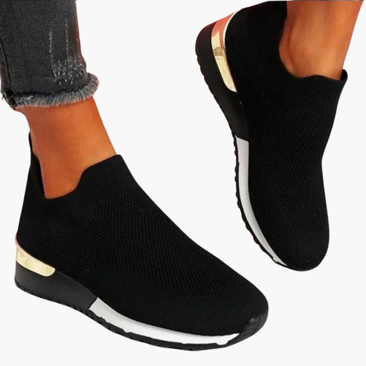 Bequeme Slip-On Sneaker Damen Atmungsaktiv & Modern