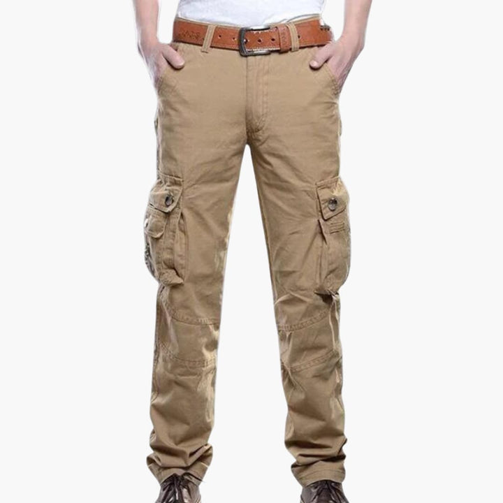 Herren Cargohose mit langen Beinen für Sommer