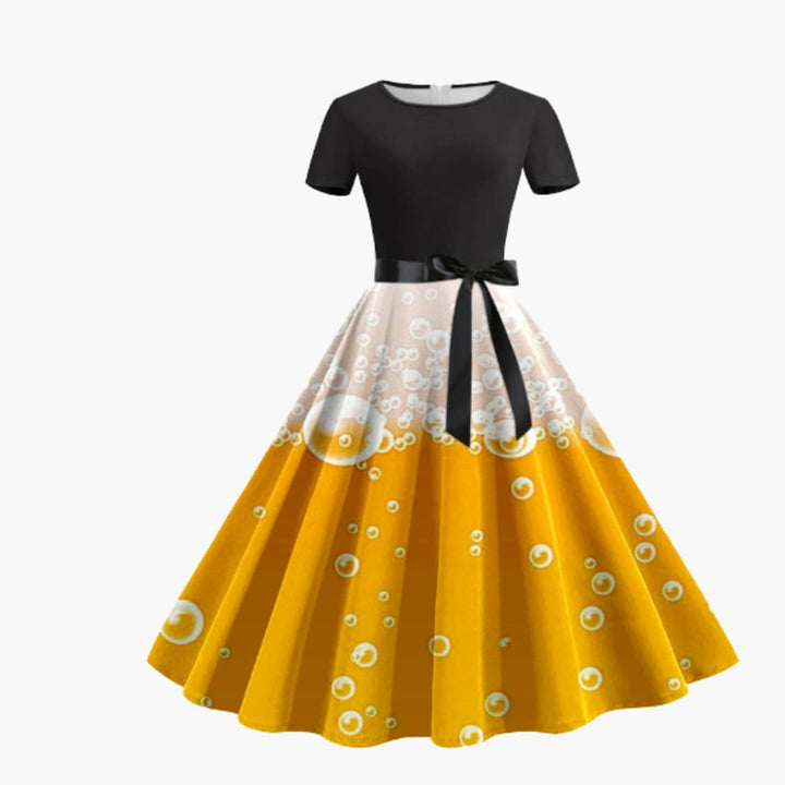 Festliches Dirndl kleid für Damen - Oktoberfest 2025
