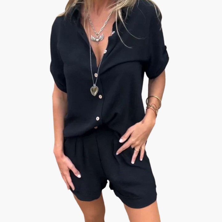 Sommer Jumpsuit für Damen – Kurz, Bequem & Stylisch