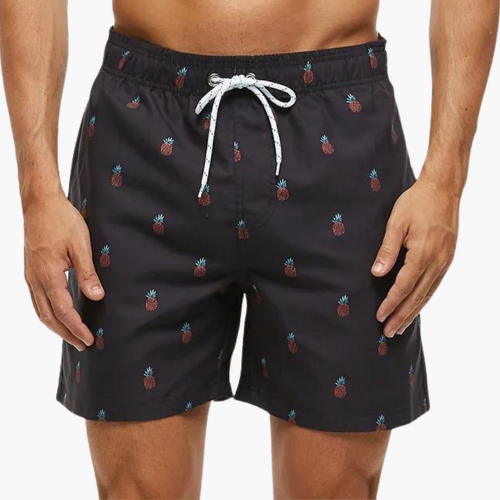 Badeshorts mit Innenslip - Herren Schwimmshorts schnell trocknend