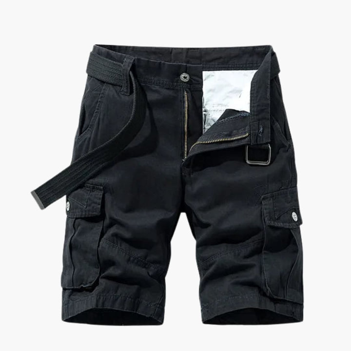 Herren Cargoshorts mit Taschen und Gürtel für den Sommer