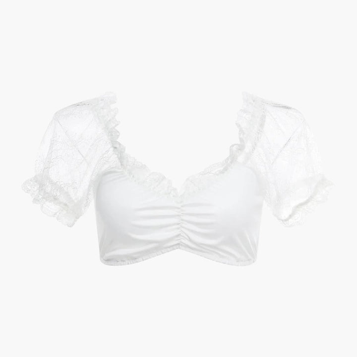 Elegante Dirndl Bluse für Damen - Oktoberfest 2025