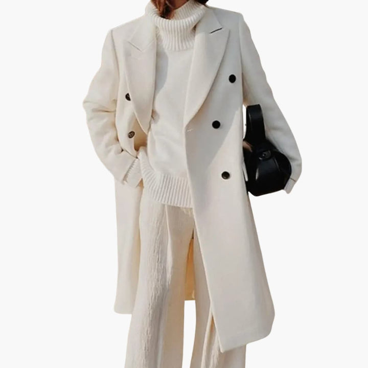 Doppelreihiger Trenchcoat für Damen