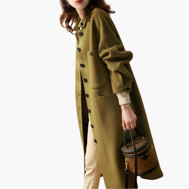 Langer Trenchcoat für Damen