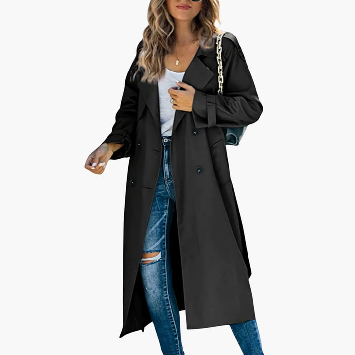 Doppelreihiger Trenchcoat für Damen