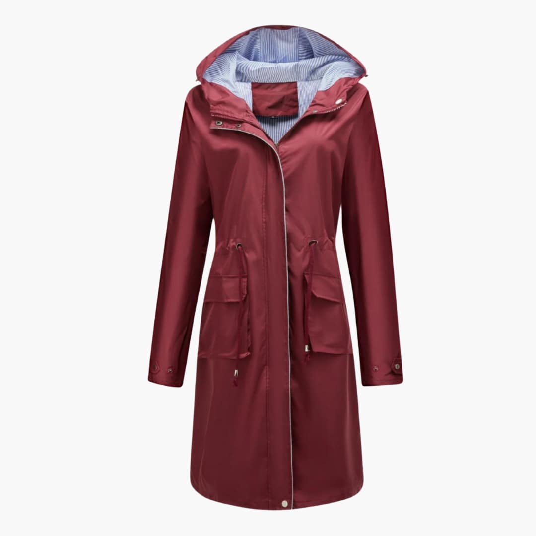 Kapuzen trenchcoat für Damen