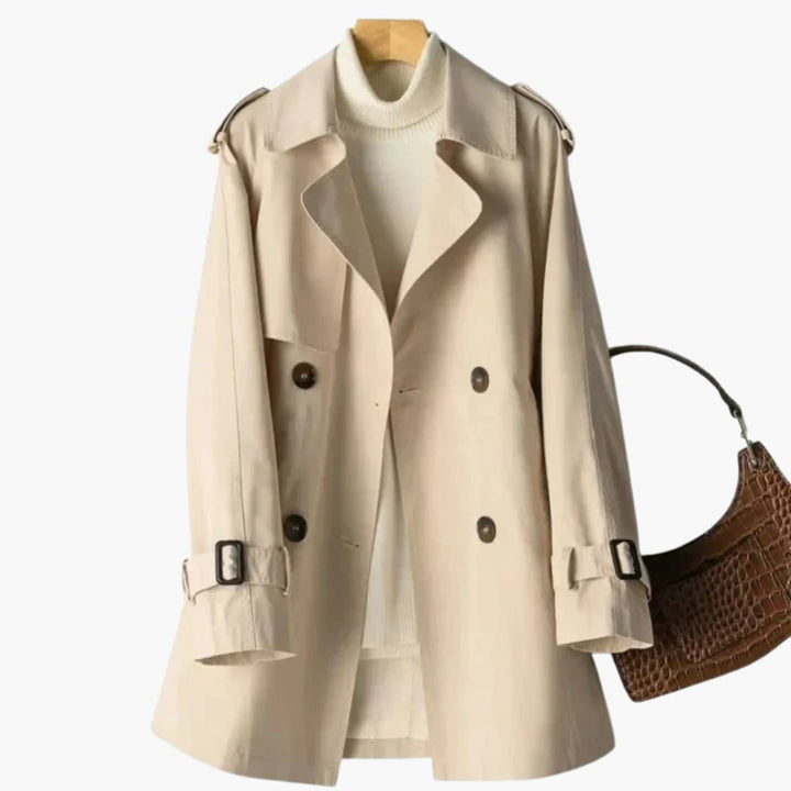 Doppelreihiger Trenchcoat für Damen