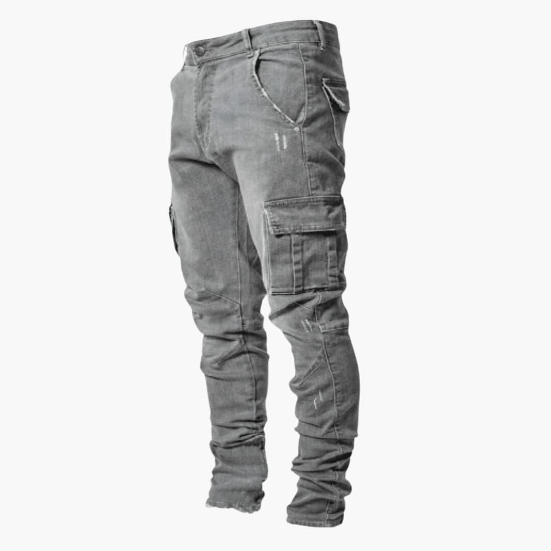 Stilvolle elastische Stretch-Jeans für Herren - SchmiedeMode