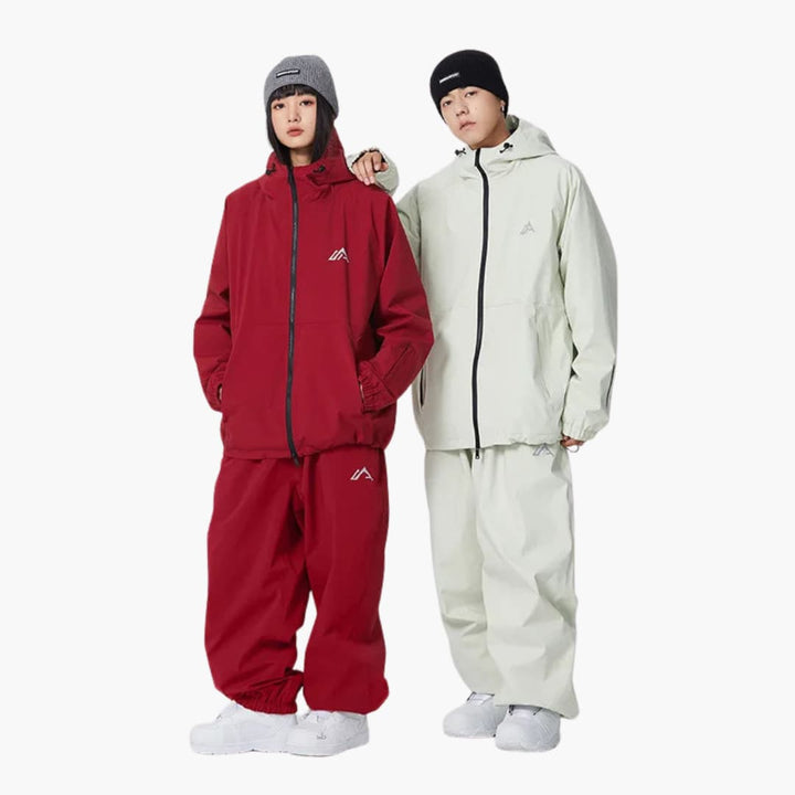 Zweiteiliges Skianzug Set für Unisex