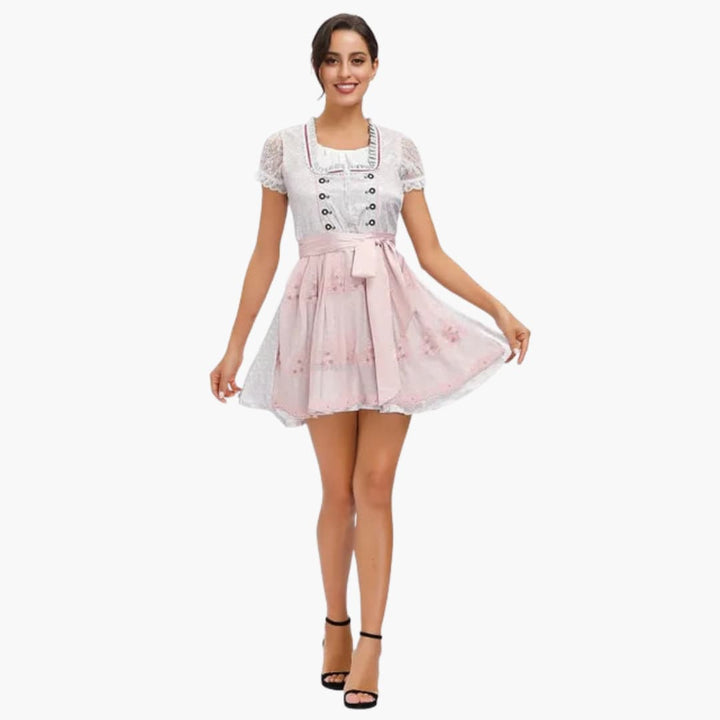 Festliches Dirndl kleid für Damen - Oktoberfest 2025