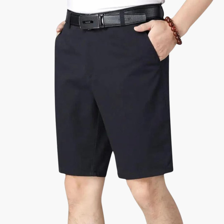 Herren Sommer Shorts mit Reißverschluss und Seitentaschen