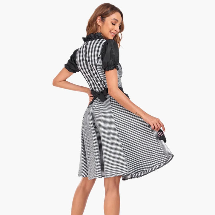 Traditionelles Dirndl kleid für Damen - Oktoberfest 2025