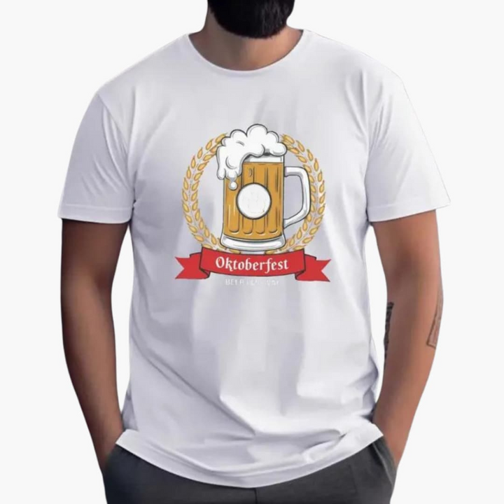 Oktoberfest 2025 Motiv T-Shirt für Herren