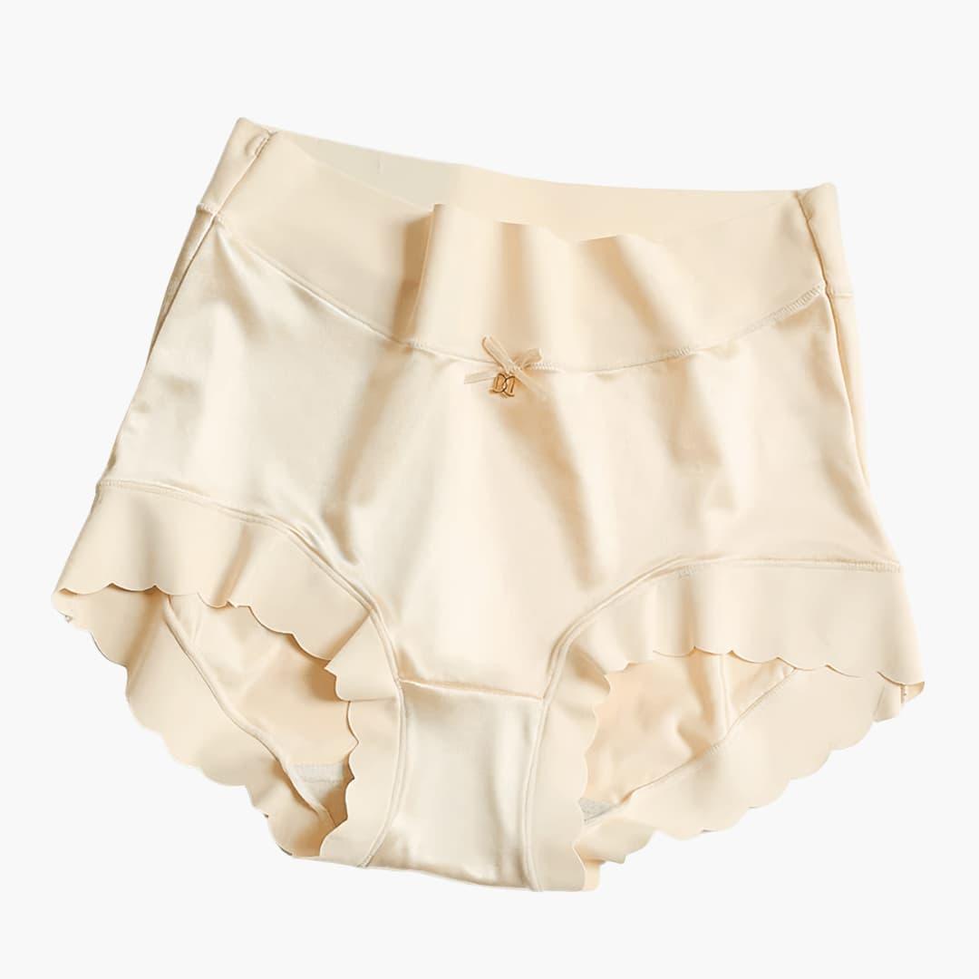 Bequeme nahtlose Seidensatin-Unterwäsche für Frauen - SchmiedeMode