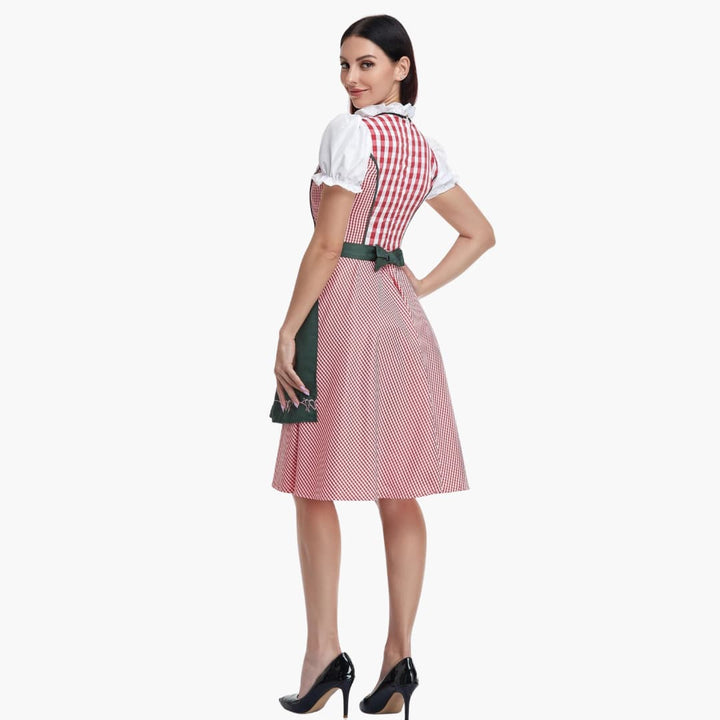 Dirndl kleid mit Schürze für Damen - Oktoberfest 2025