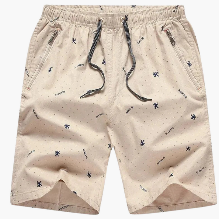 Freizeithose - Herren Shorts mit Reißverschluss Taschen