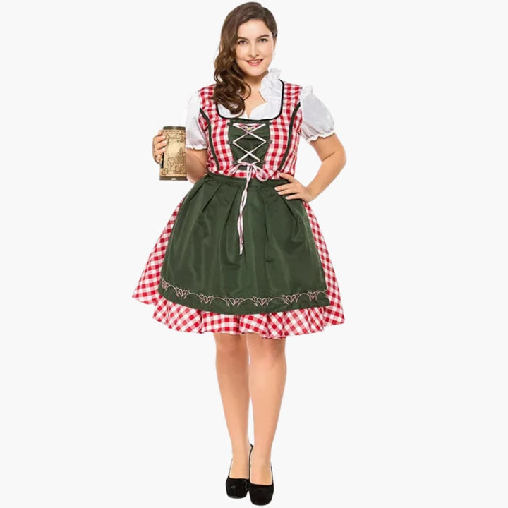 Elegantes Dirndl kleid für Damen - Oktoberfest 2025