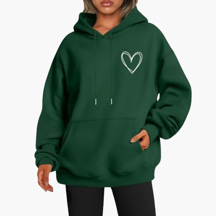 Bequemer Hoodie für jeden Tag für Damen - SchmiedeMode