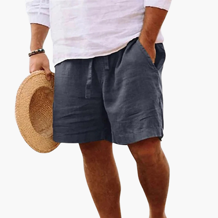 Männer Sommer-Shorts mit Kordelzugbund und Seitentaschen