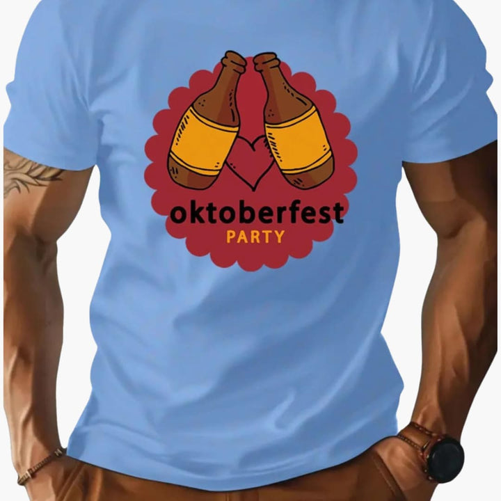 Bedrucktes T-Shirt für Herren - Oktoberfest 2025