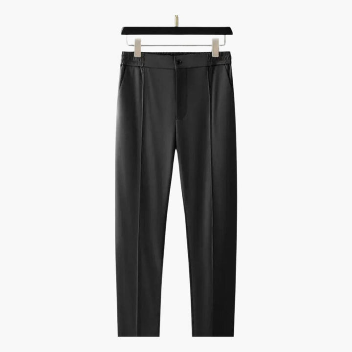 Herren Sommer-Zweiteiler mit Kurzarmhemd und Slim-Fit-Hose