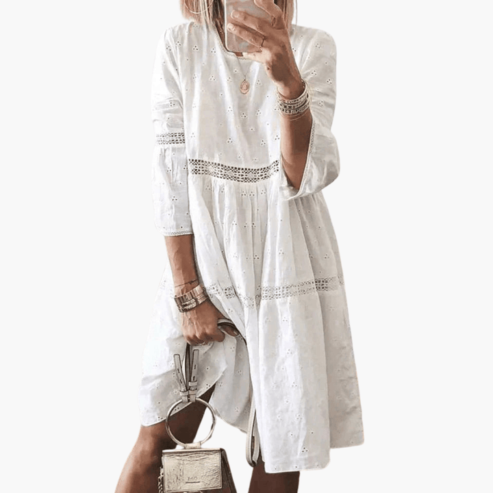 Elegantes und bequemes Strickkleid für Frauen - SchmiedeMode